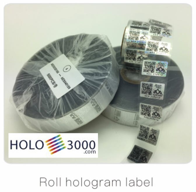 ologramma adesivo hologram sticker